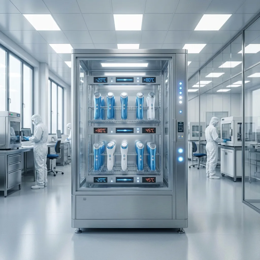 Thermal testing chamber for product validation