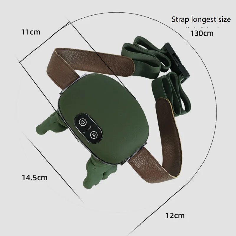 VIMINTO Cordless Neck and Shoulder Massager with Heat - Deep Tissue Kneading Device