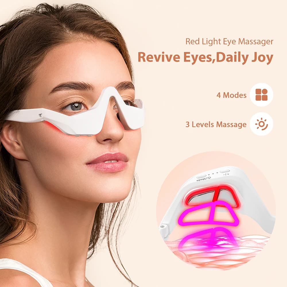 Eye Massager 3D Eyes Relax Massager Fatigue Relief Lighten Dark Circles Beauty Eye Care - Hero