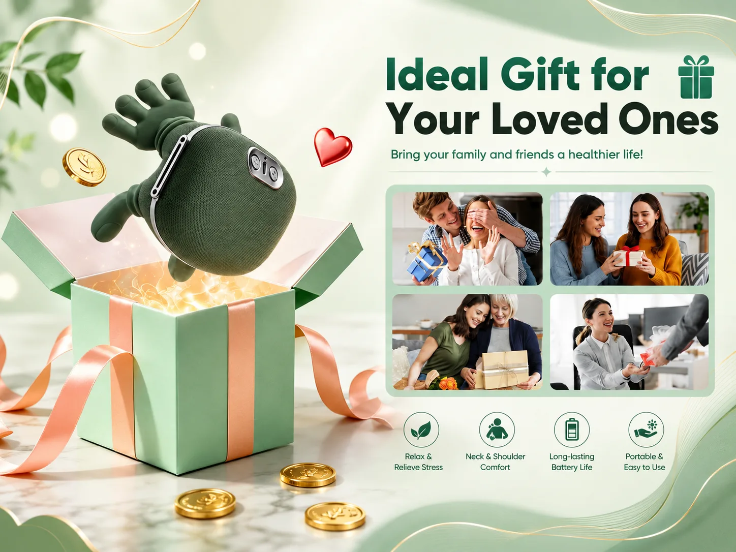 An ideal wellness gift for family and friends