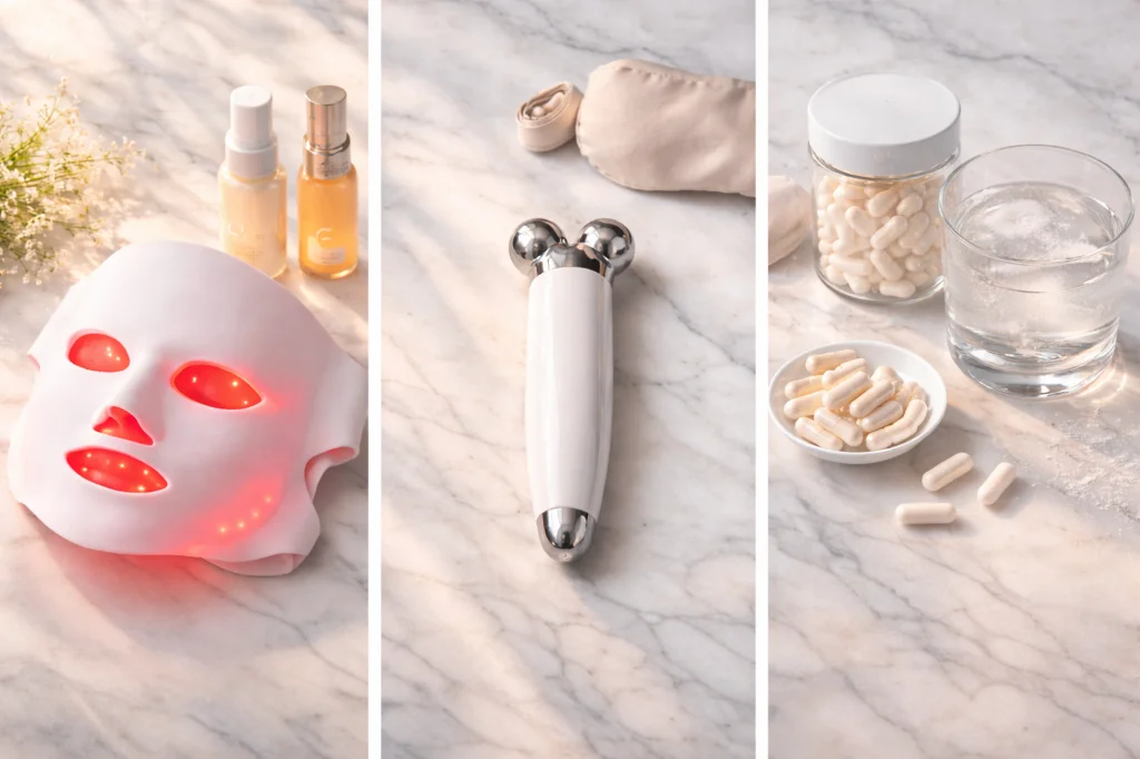 Viminto blog illustration: the daily wellness tech routine