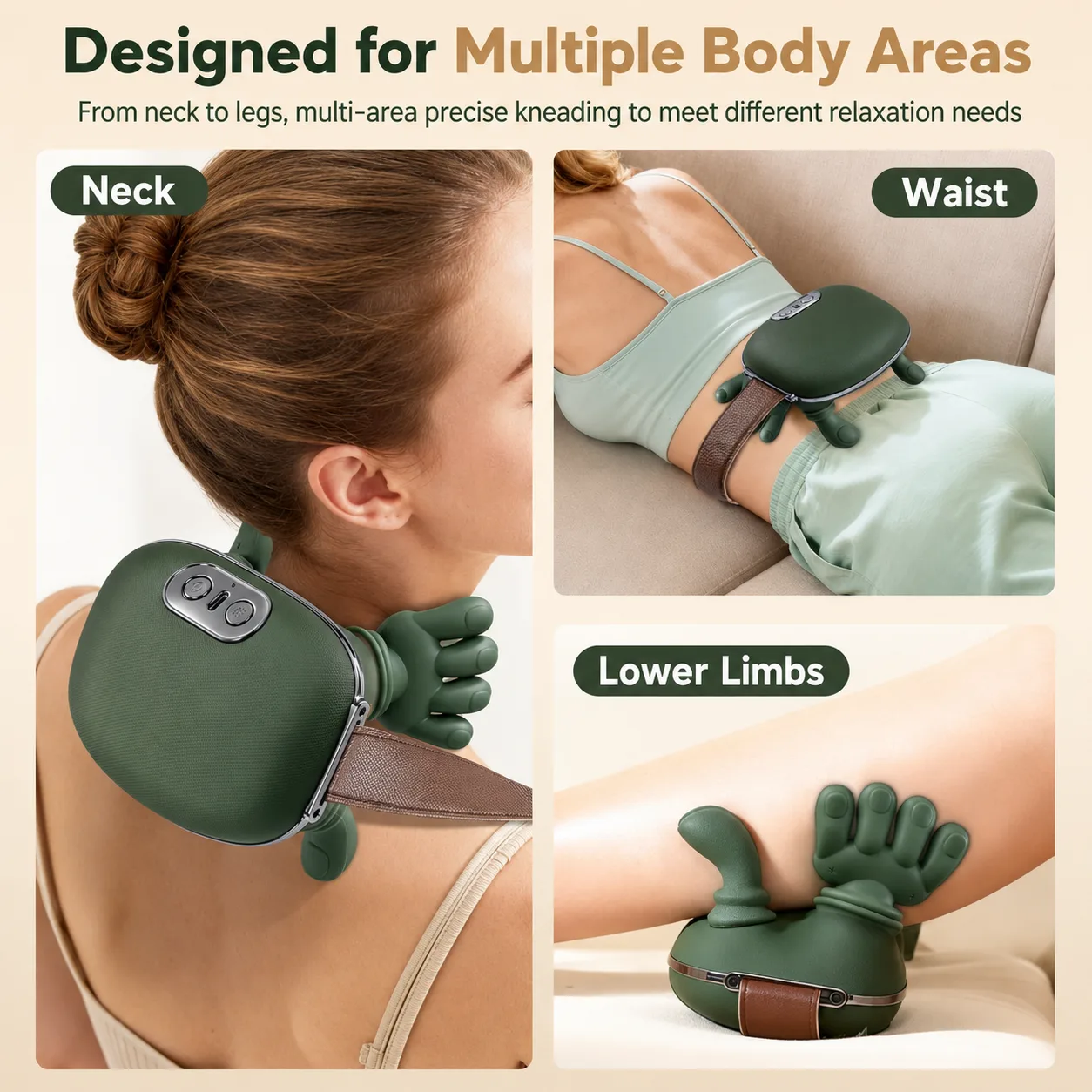 VIMINTO Neck Massager designed for neck, waist and lower limbs